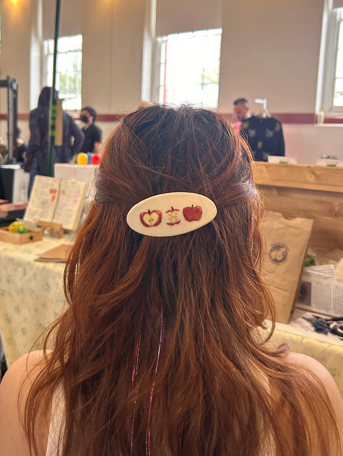 Ceramic French Barrette/Hair Clip